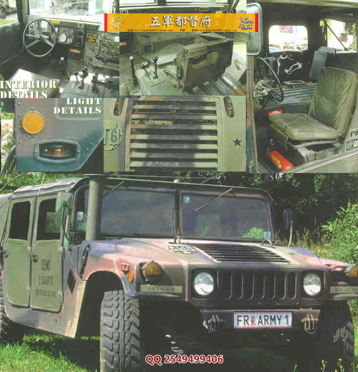军工细节44：美国M998 HMMWV悍马多用途车