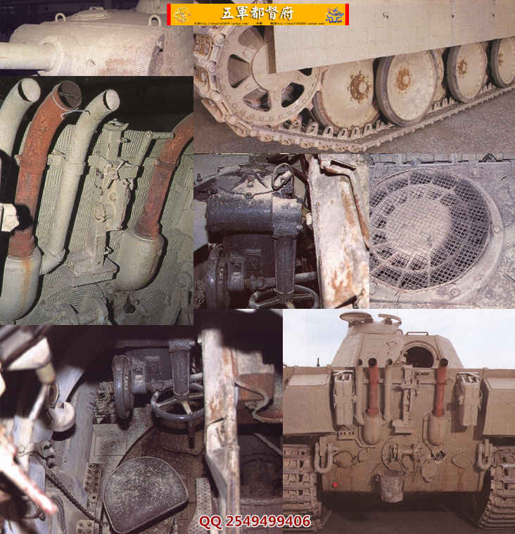 【陆】德系黑豹坦克细节彩色素材图集
